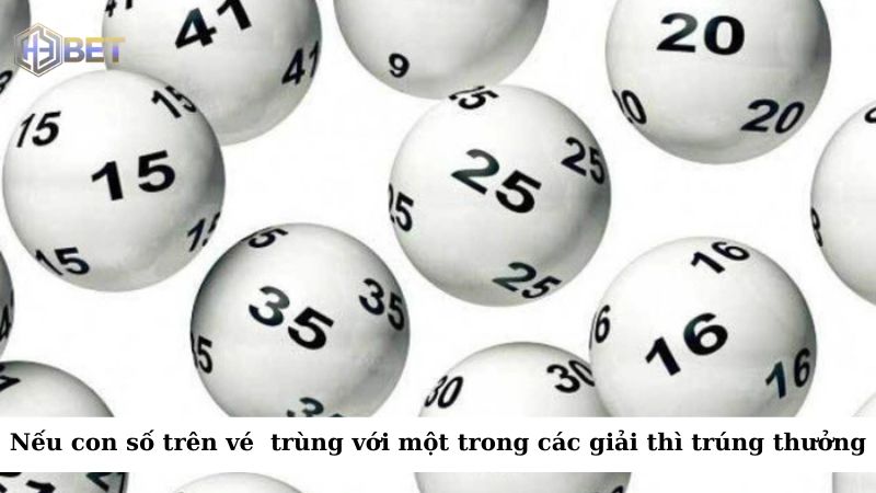 Nếu con số trên vé của bạn trùng với một trong các giải trên, bạn sẽ trúng thưởng