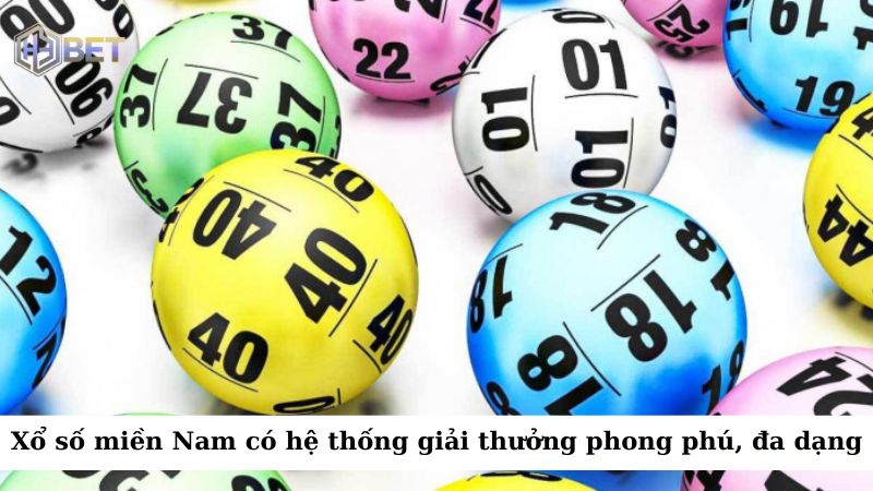 Xổ số miền Nam có một hệ thống giải thưởng phong phú và đa dạng